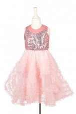 Anne-Claire jurk roze 8-10 jaar