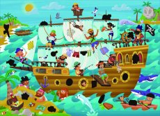 Puzzel Magie Pirate Ship 50St