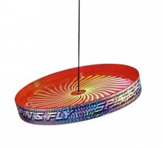 Spin & Fly Jongleer Frisbee Rood +7j
