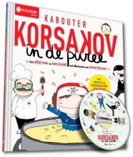 Kabouter Korsakov in de puree + 4j (Boek + CD)