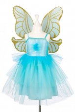 Maryanna jurk met vleugels regenboog 8-10 jaar